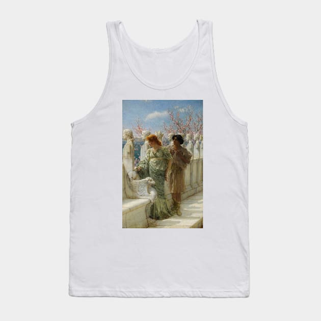 Past And Present Generations by Lawrence Alma-Tadema Tank Top by Classic Art Stall